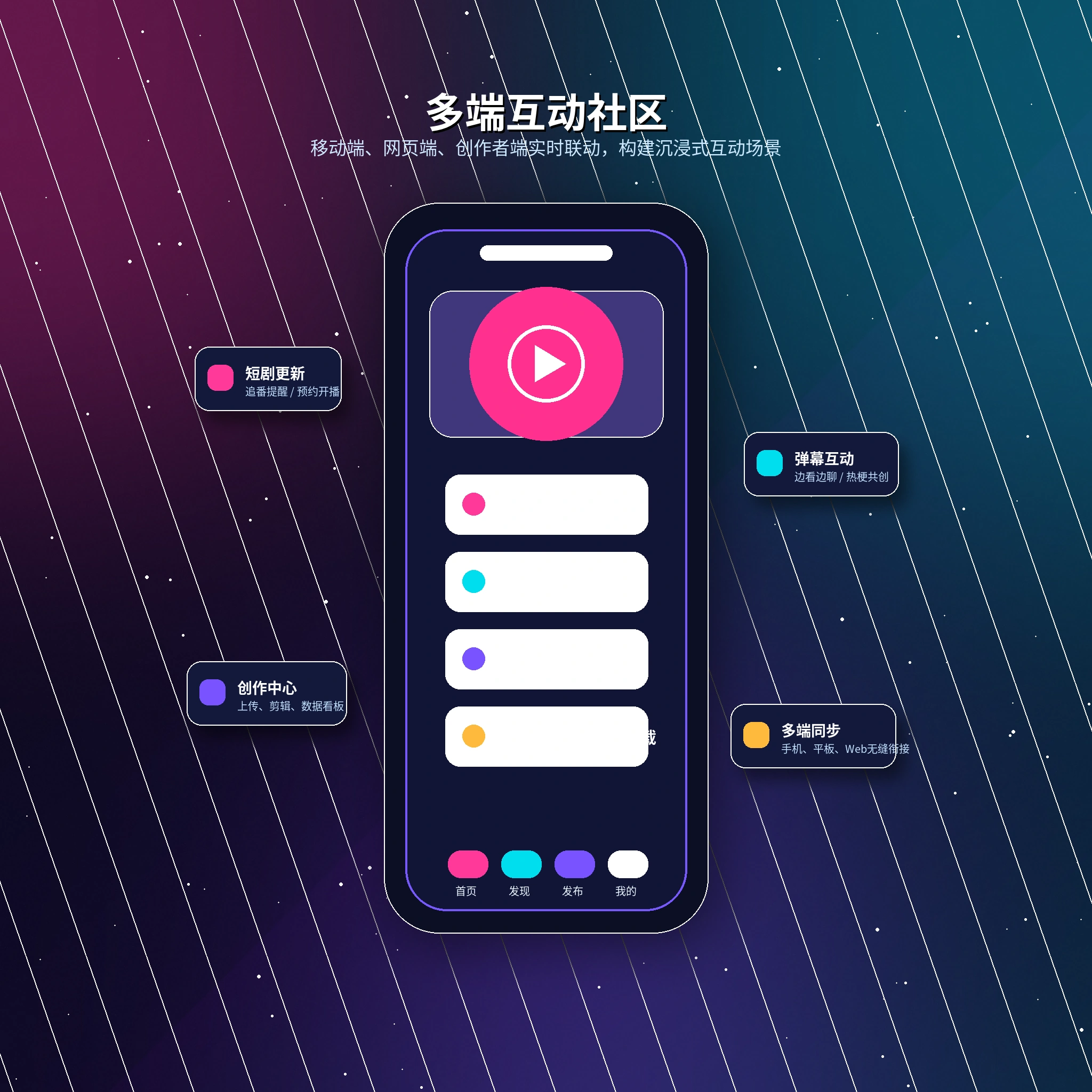 17c APP移动端界面示意